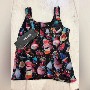 NWT Terez x Trolls Tankini Top